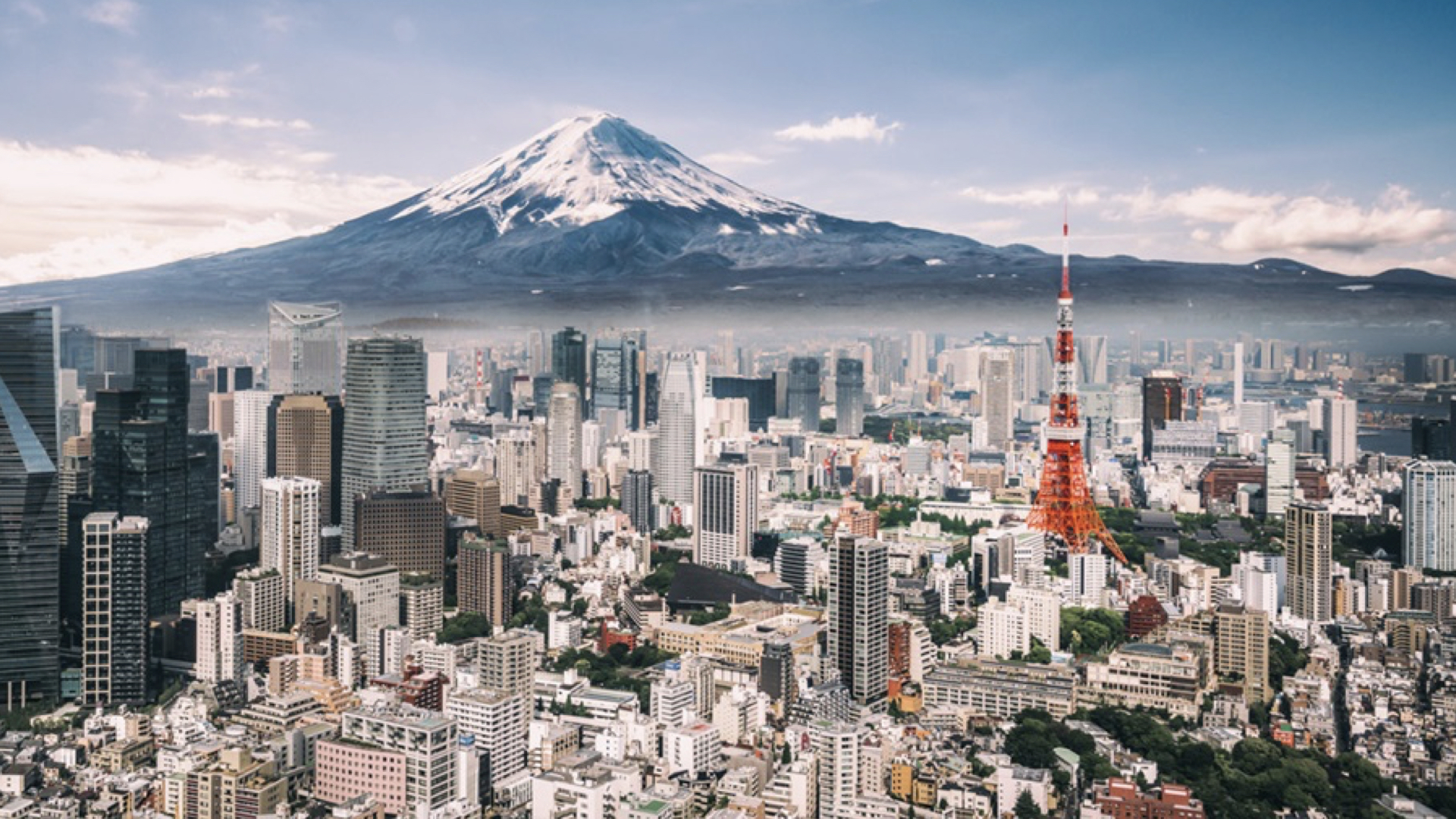 Tokyo-Fuji-cityscape