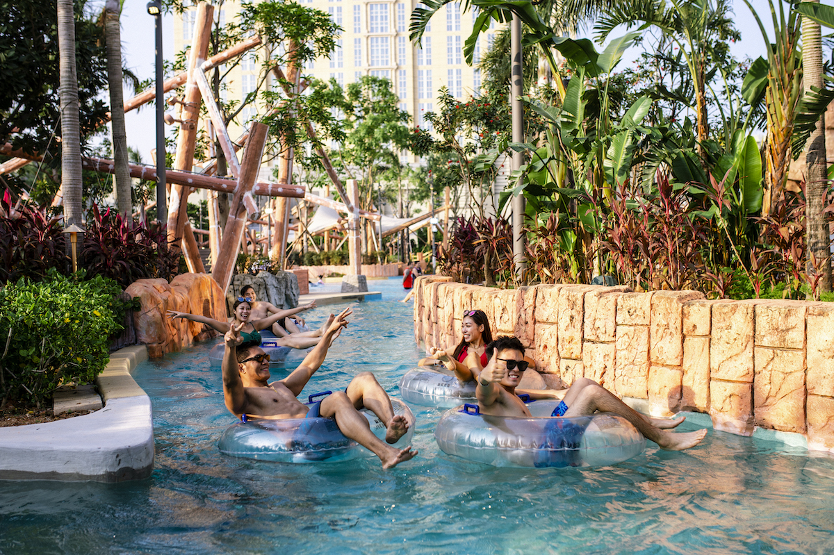 Macau Studio City water park Macau Studio City water park